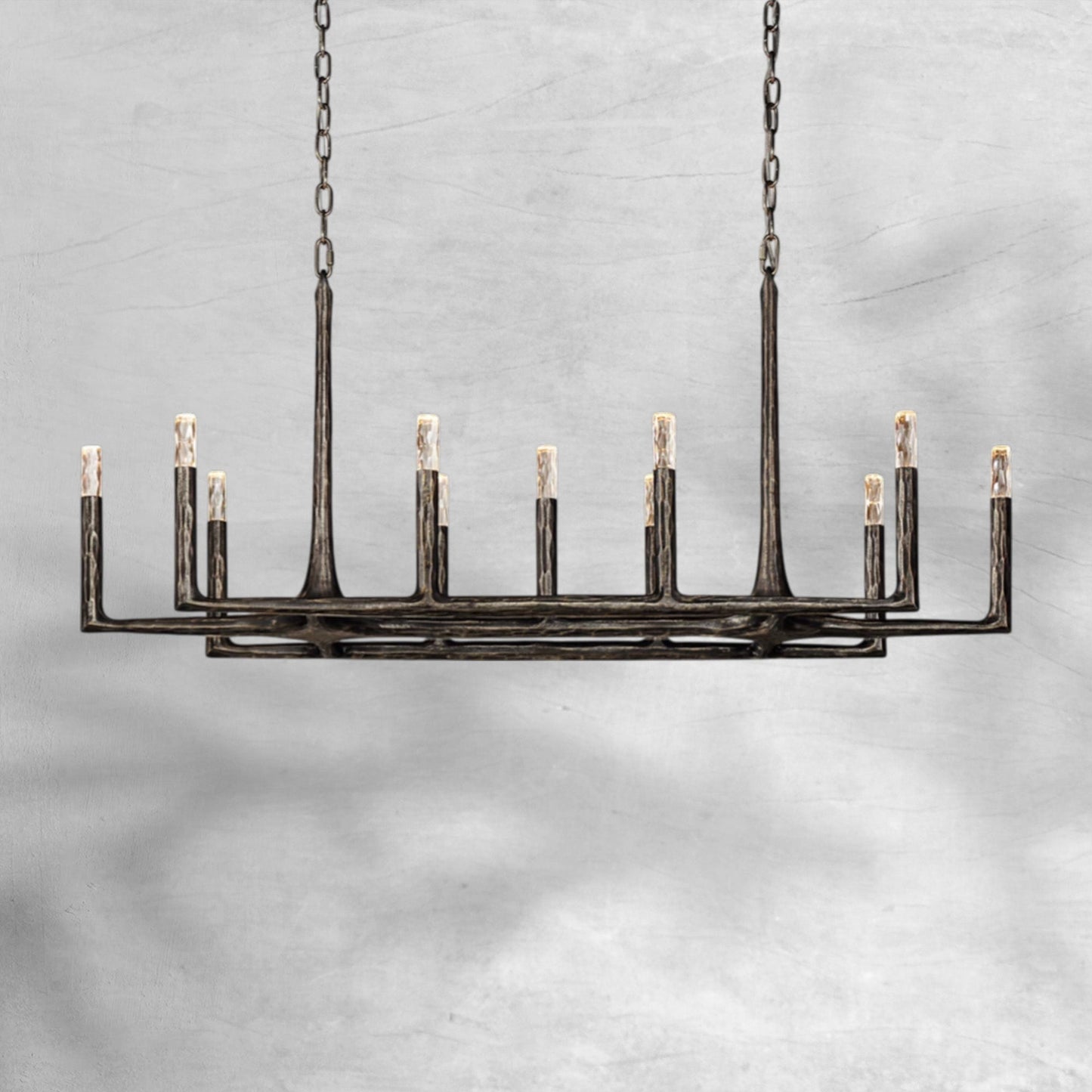 Thalen Forged Linear Chandelier