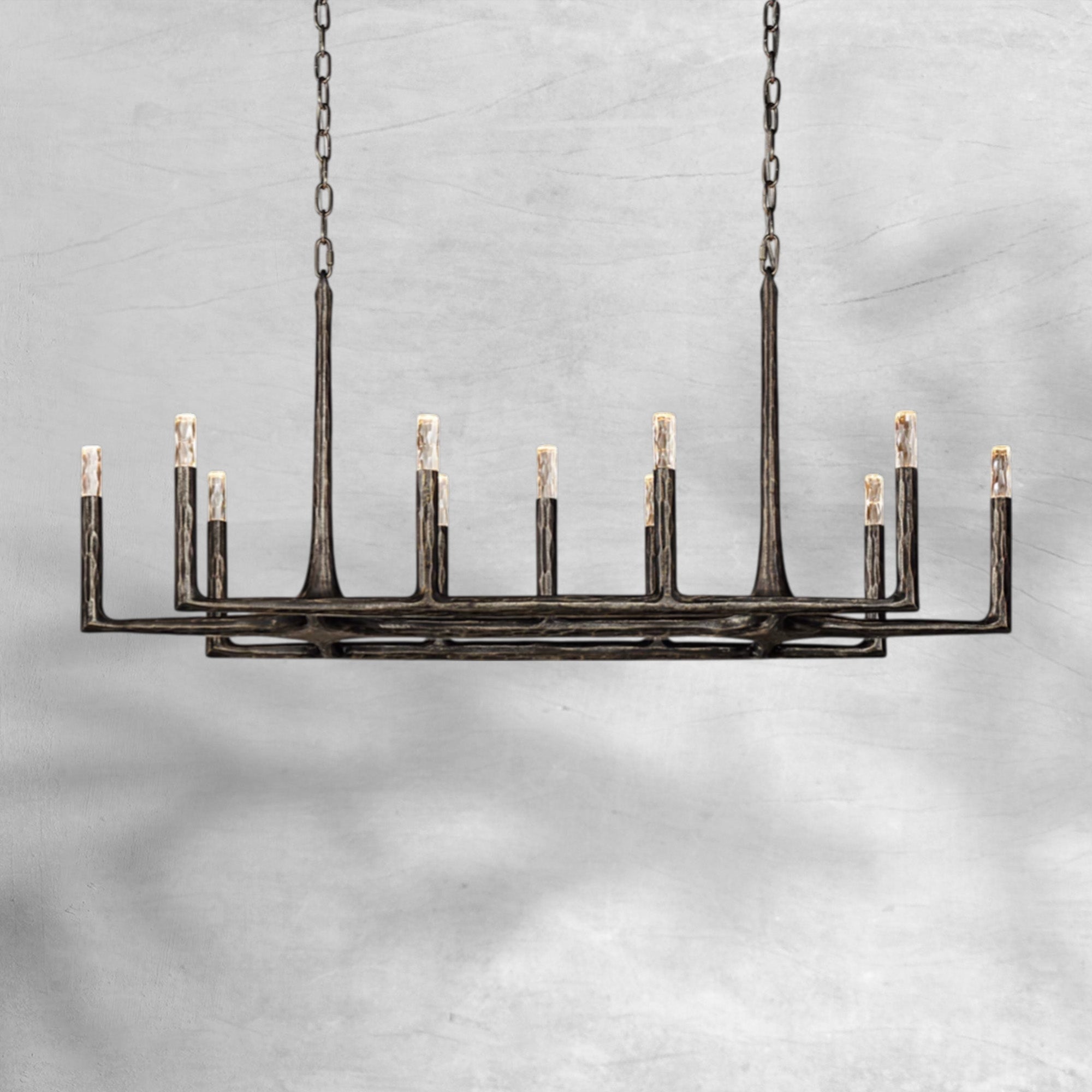 Thalen Forged Linear Chandelier