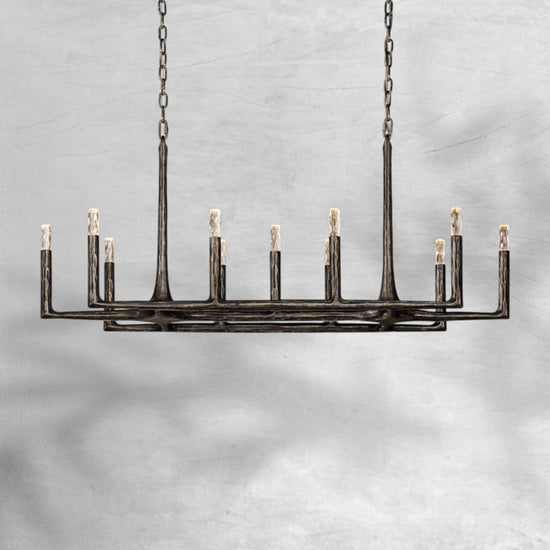Thalen Forged Linear Chandelier