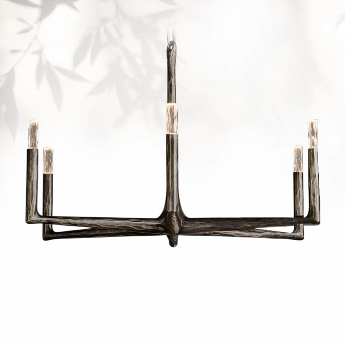 Thaddeas Forged Round Chandelier 12"/36"/48"/60"/72"