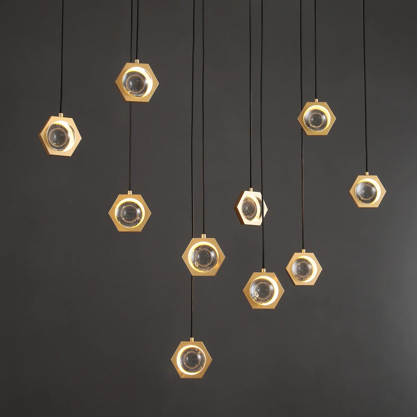 Eclatamt Linear Chandelier 54", 72"