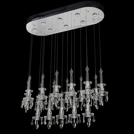 Modern Linear Crystal Lighting