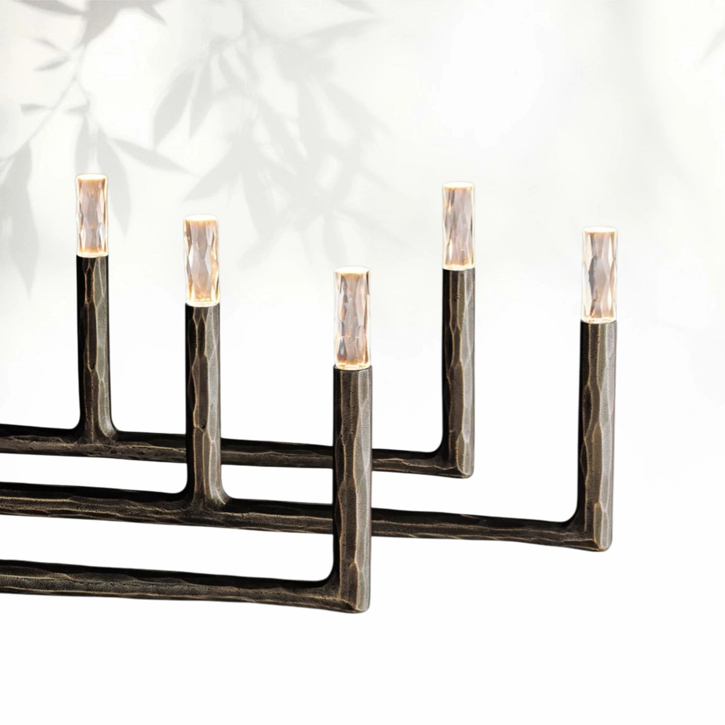 Thaddeas Forged Linear Chandelier 54"/72"/96"