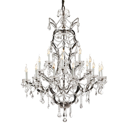 Classic Rococo Crystal Chandelier