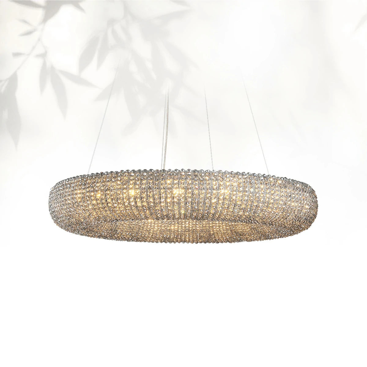 Halos Crystal Round LED Chandelier 32"41"59"72"