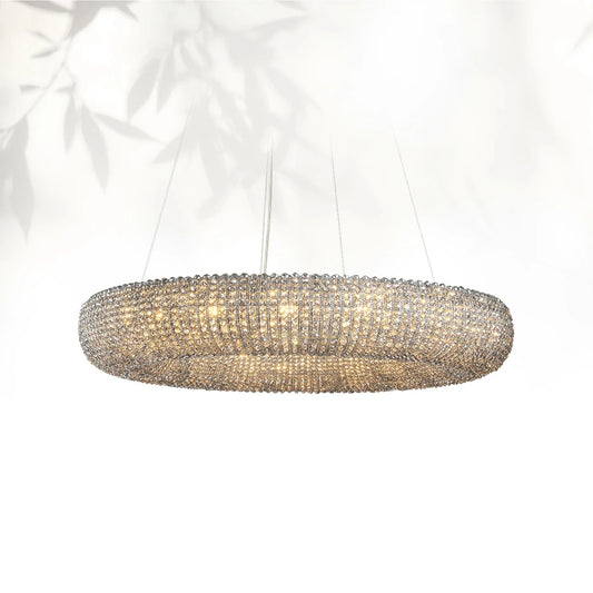 Halos Crystal Round LED Chandelier 32"41"59"72"