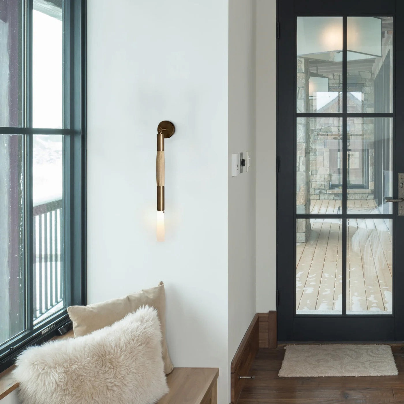 Horsehair Sconce