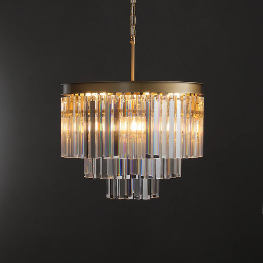 1920s Odeom Round Chandelier 20"32"44"