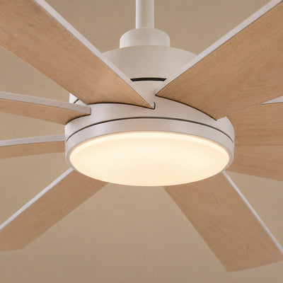 Modern 8-Blade Integrated LED Ceiling Fan