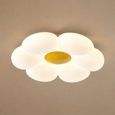 Tricolordeer Blooming Six-Petal LED Ceiling Lamp