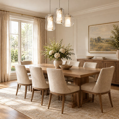 Cylinder Pendant Light in Alabaster and Glass