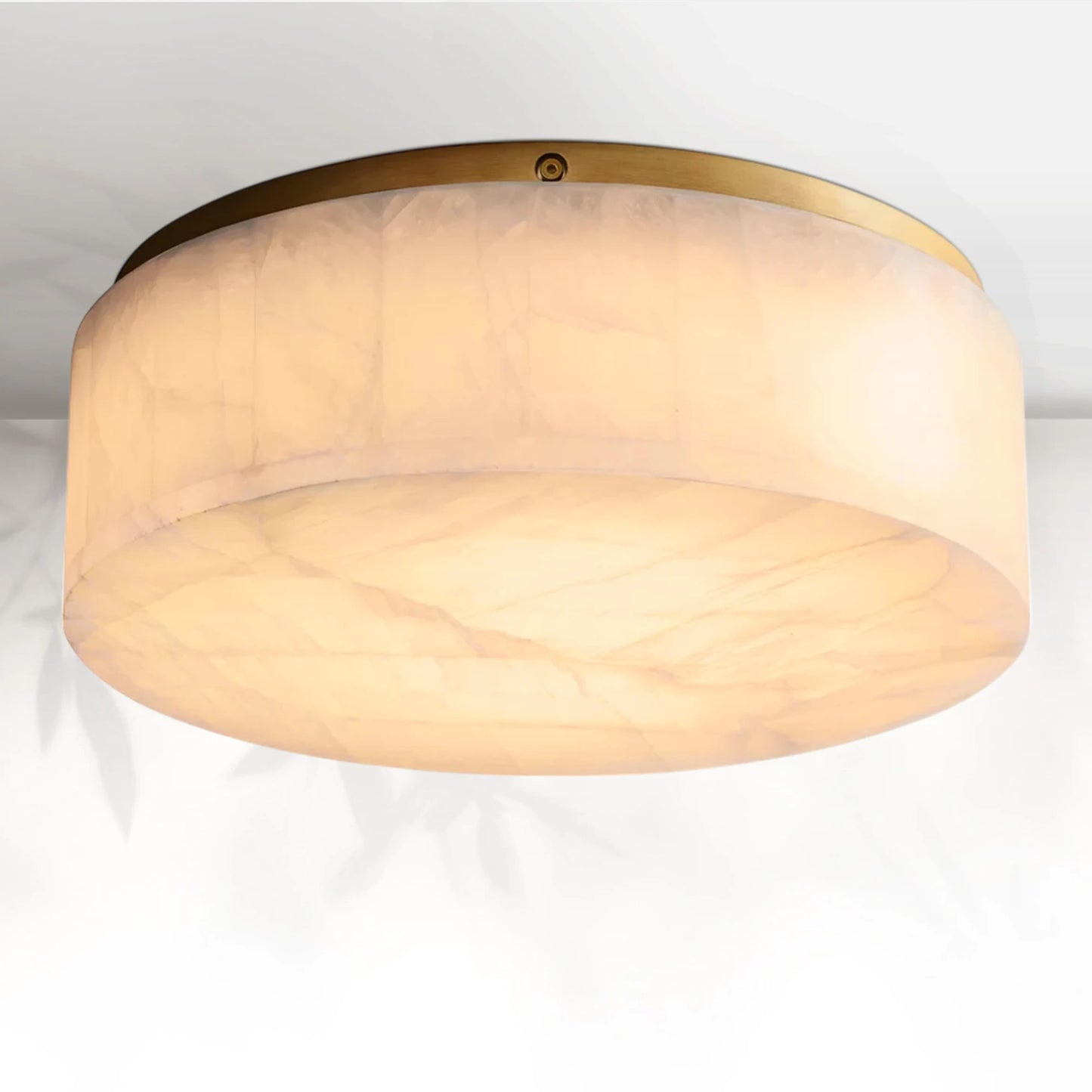Rivaga Calcite Round Flushmount 6"10"14"