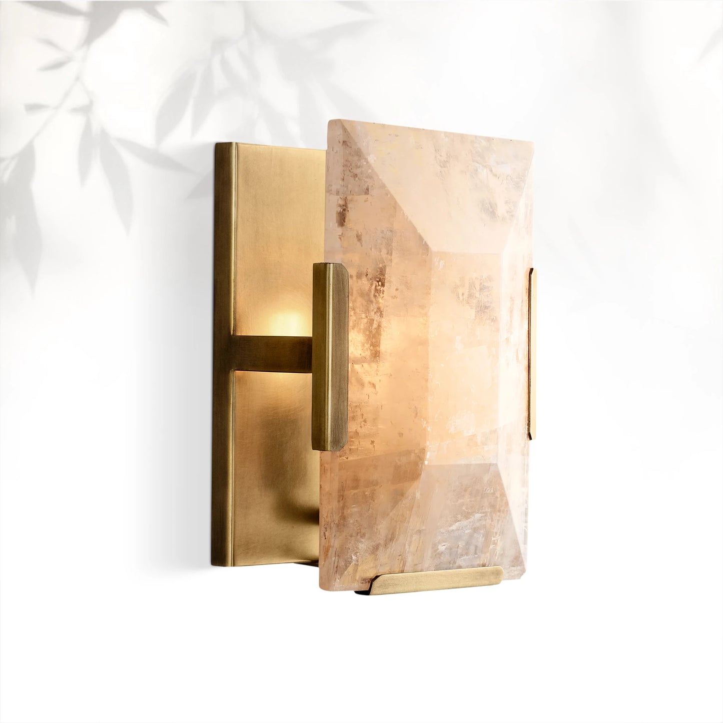 Harlows Calcite Short Wall Sconce