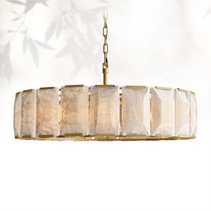 Harlows Calcite Round Chandelier