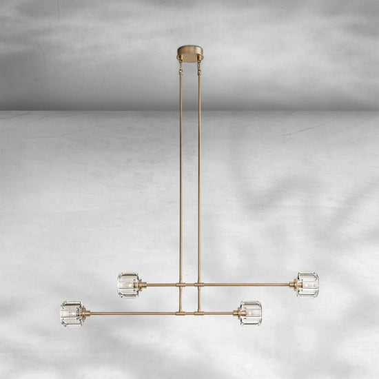 Delume Mobile Linear Chandelier 54" 72"