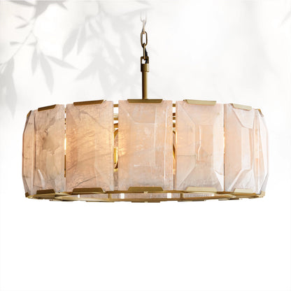 Harlows Calcite Round Chandelier
