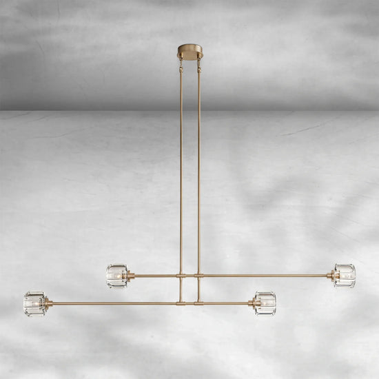 Delume Mobile Linear Chandelier 54" 72"