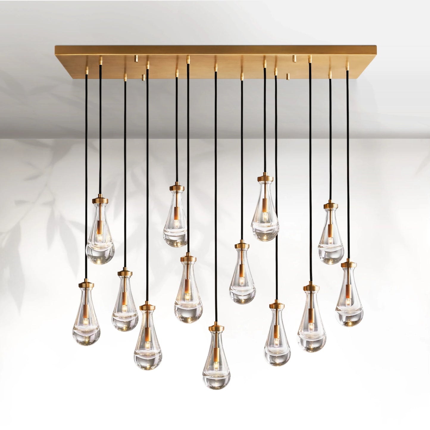 Raindrop Rectangular Chandelier