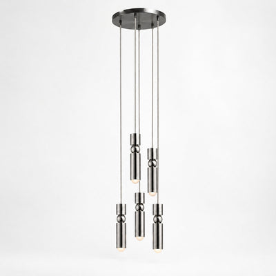 Geometric Cylinder Cluster Pendant Light