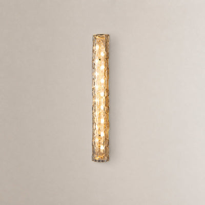 Fine Art Wall Lamp, 3.5-Inch x H 17.7~23.6-Inch, Gold for Living Room & Dining Room