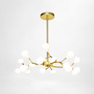 Firefly Starburst Glass Sputnik Chandelier