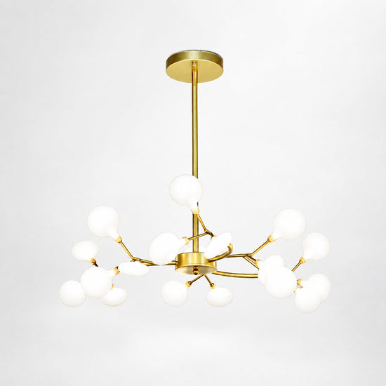 Firefly Starburst Glass Sputnik Chandelier