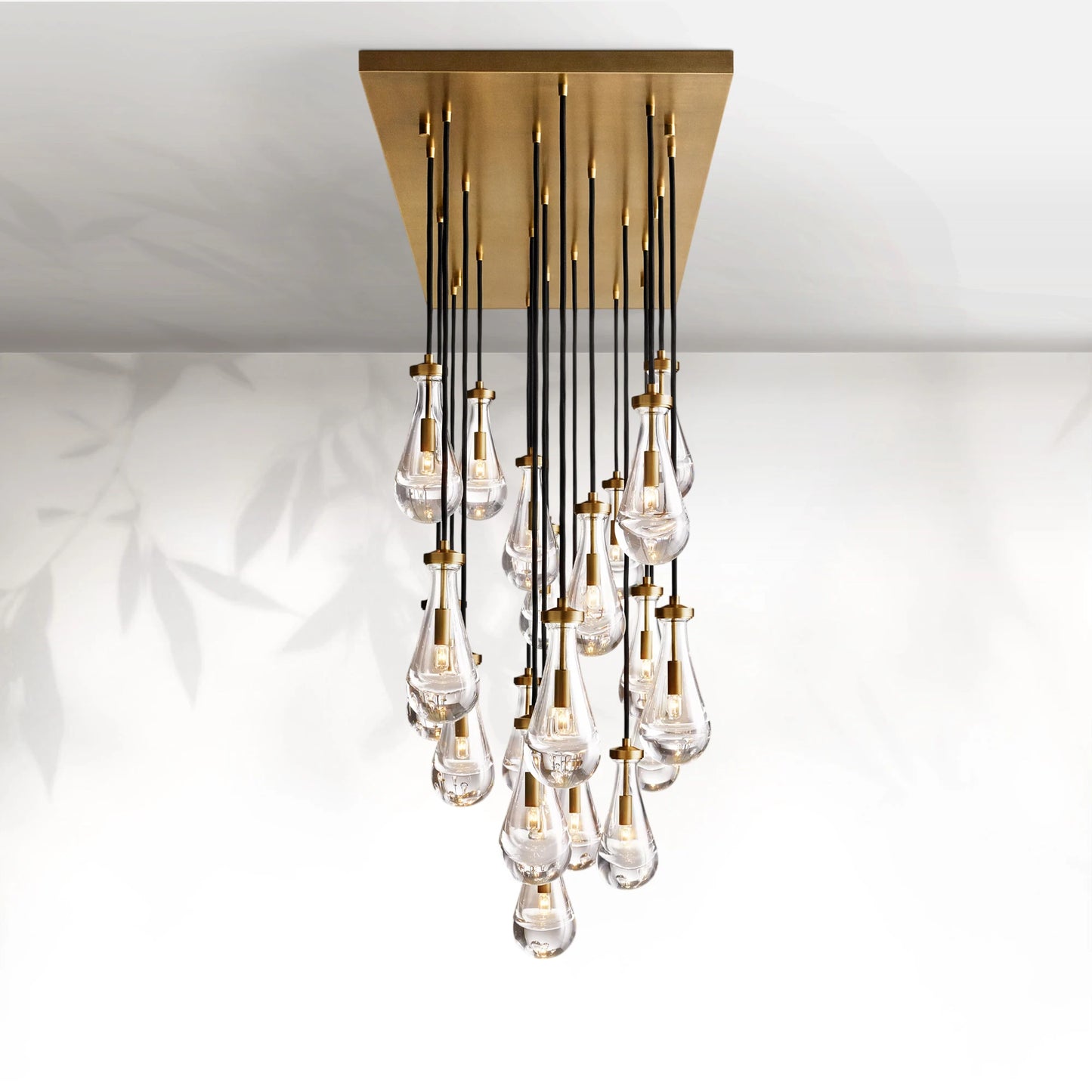 Raindrop Rectangular Chandelier