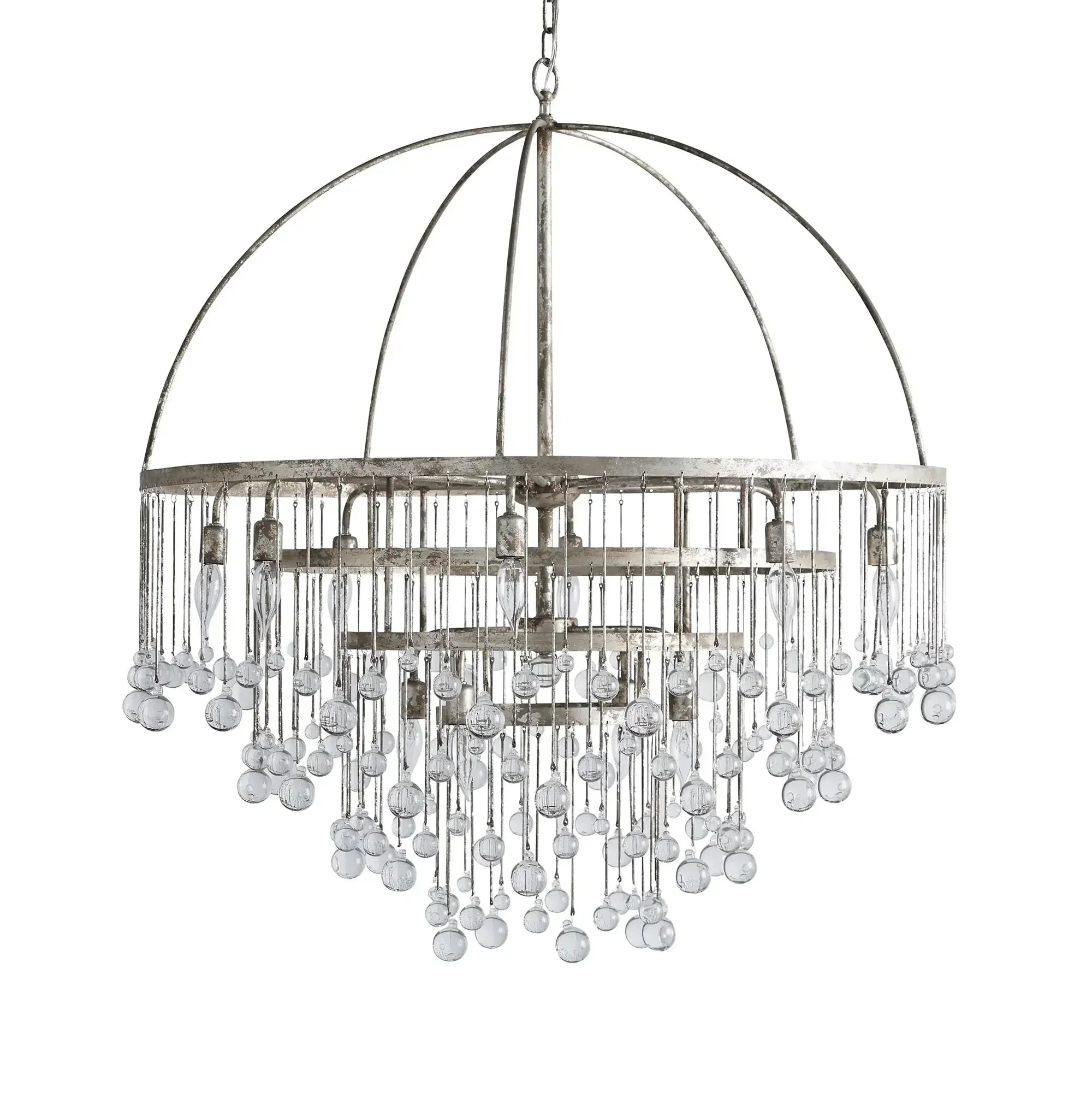 Aubrey Round Chandelier 4 Tier