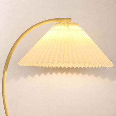 Tricolordeer Linen and Wood Standing Lamp