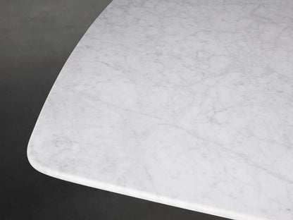 Saint Germain Stone Dining Table with Launette Base