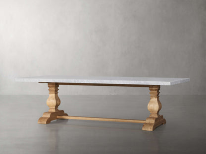 Kensington Stone Top Dining Table