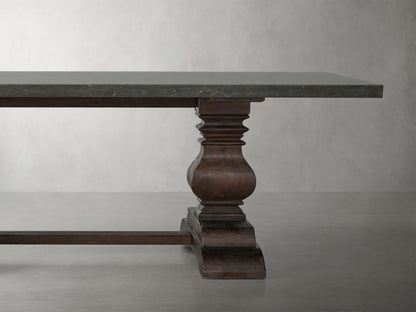 Kensington Stone Top Dining Table