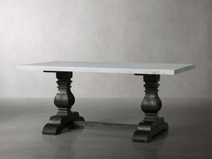 Kensington Stone Top Dining Table