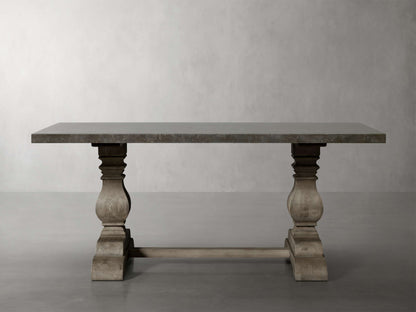 Kensington Stone Top Dining Table