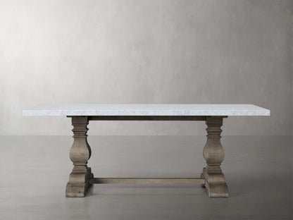 Kensington Stone Top Dining Table