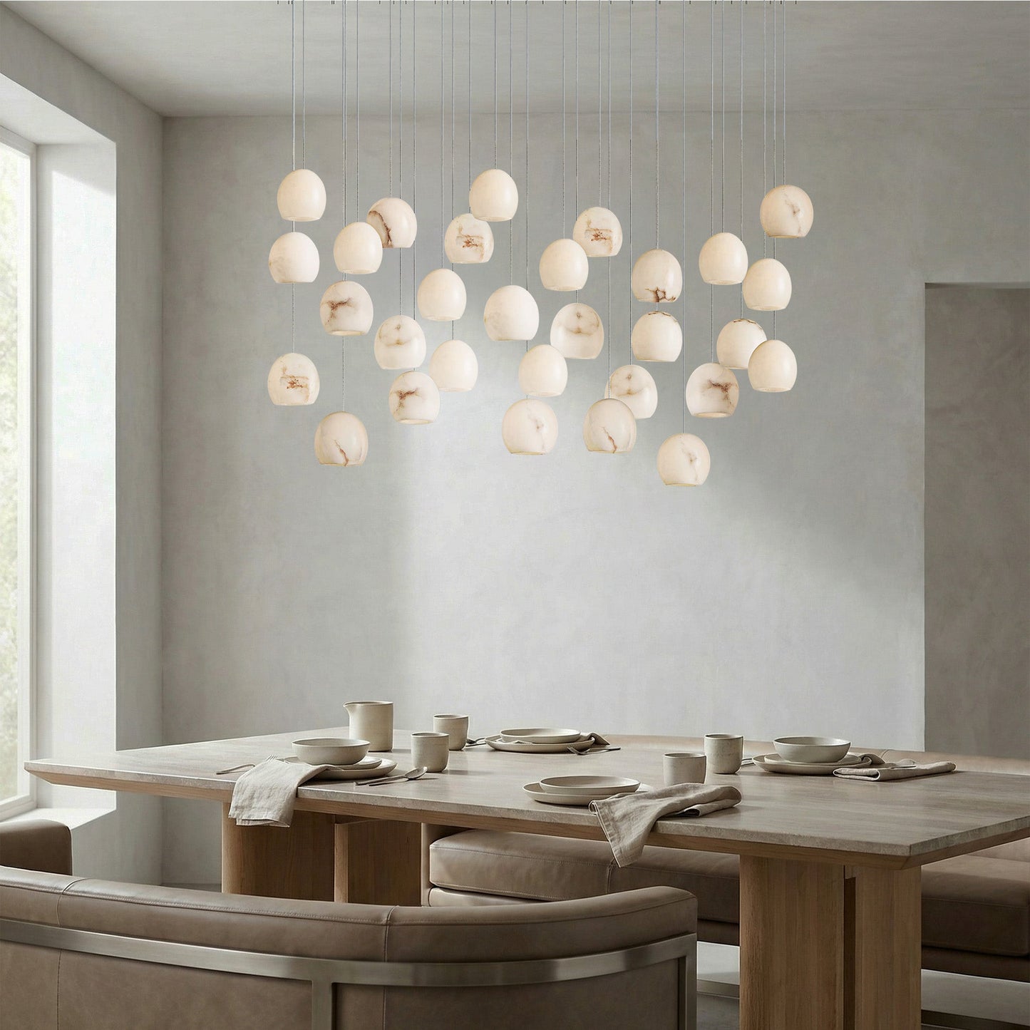 Arica Rectangular Chandelier 15/30 Light