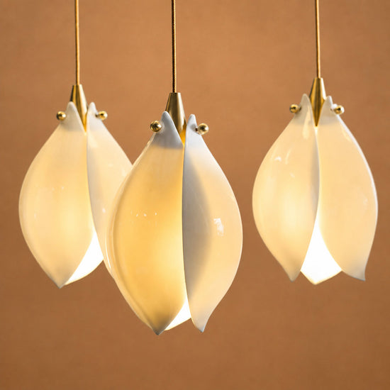 Petal Pendant Light with Versatile Configurations