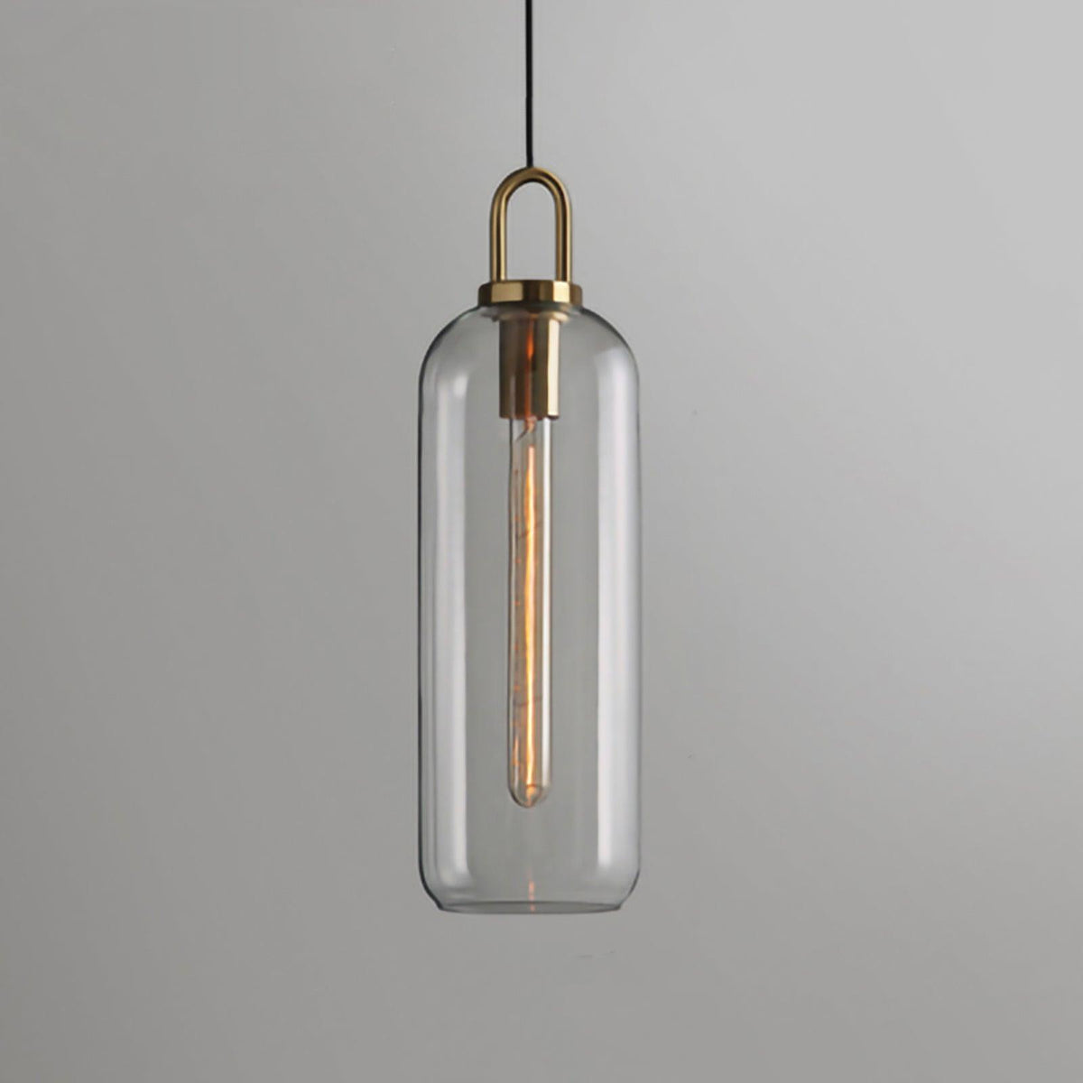 Minimalist Artisan Glass Pendant Light