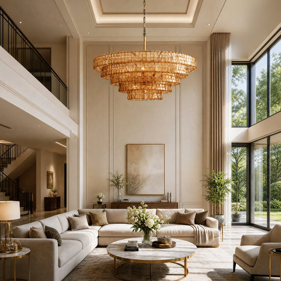 Ghiaccio Round Chandelier