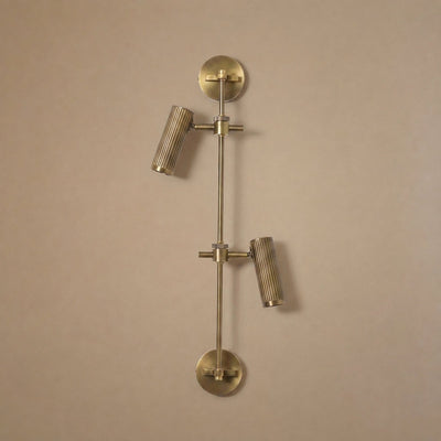 Spot Rail Wall Lamp,6.7~ 9.4-Inch x H 21.7~28-Inch, Bronze for Living Room