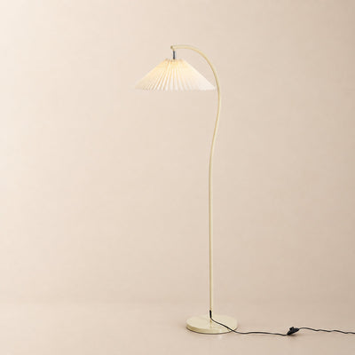 Tricolordeer Linen and Wood Standing Lamp