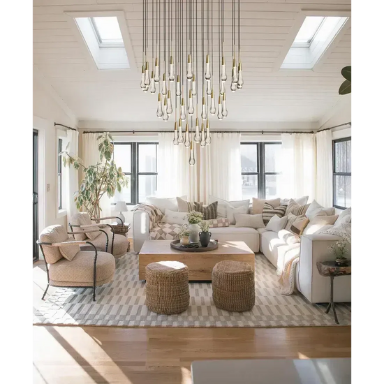 Soltaire Round Chandelier 17" 24" 36�� 48''58��