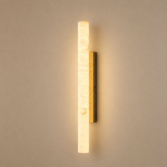 Tricolordeer 20/35.8-Inch Linear Cloud Stone Wall Light