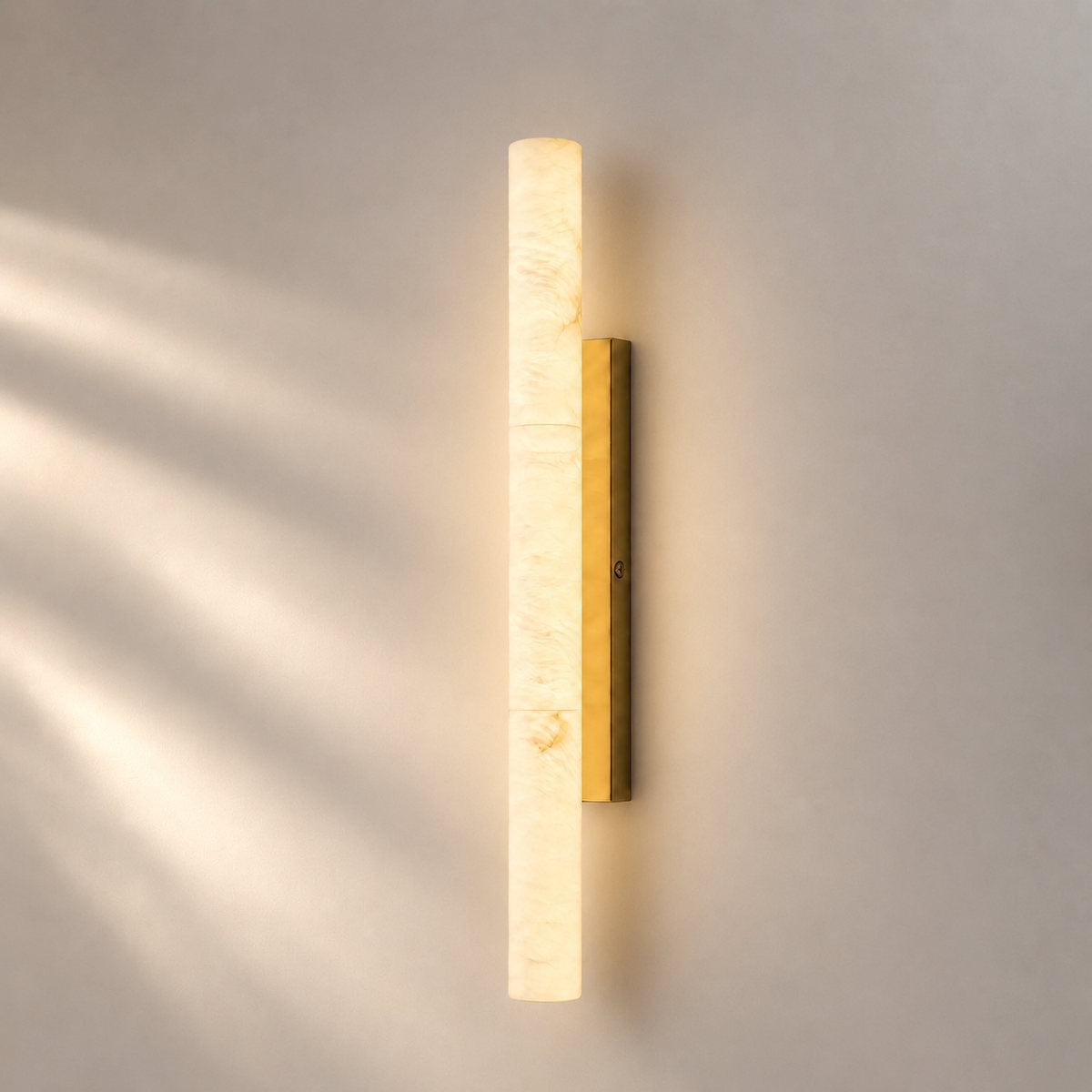 Tricolordeer 20/35.8-Inch Linear Cloud Stone Wall Light
