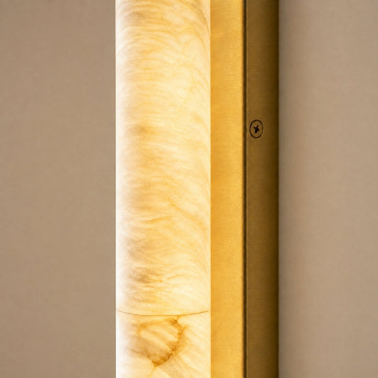 Tricolordeer 20/35.8-Inch Linear Cloud Stone Wall Light