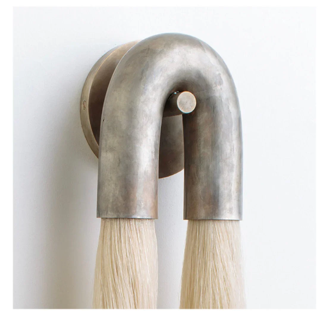 Horsehair Wall Sconce 30''H