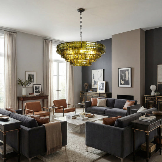 Ghiaccio Round Chandelier