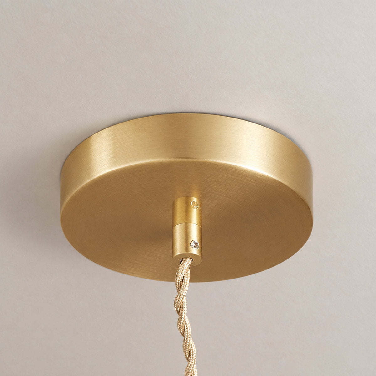 Farmhouse Cottage Pendant Light in Clear Blown Glass