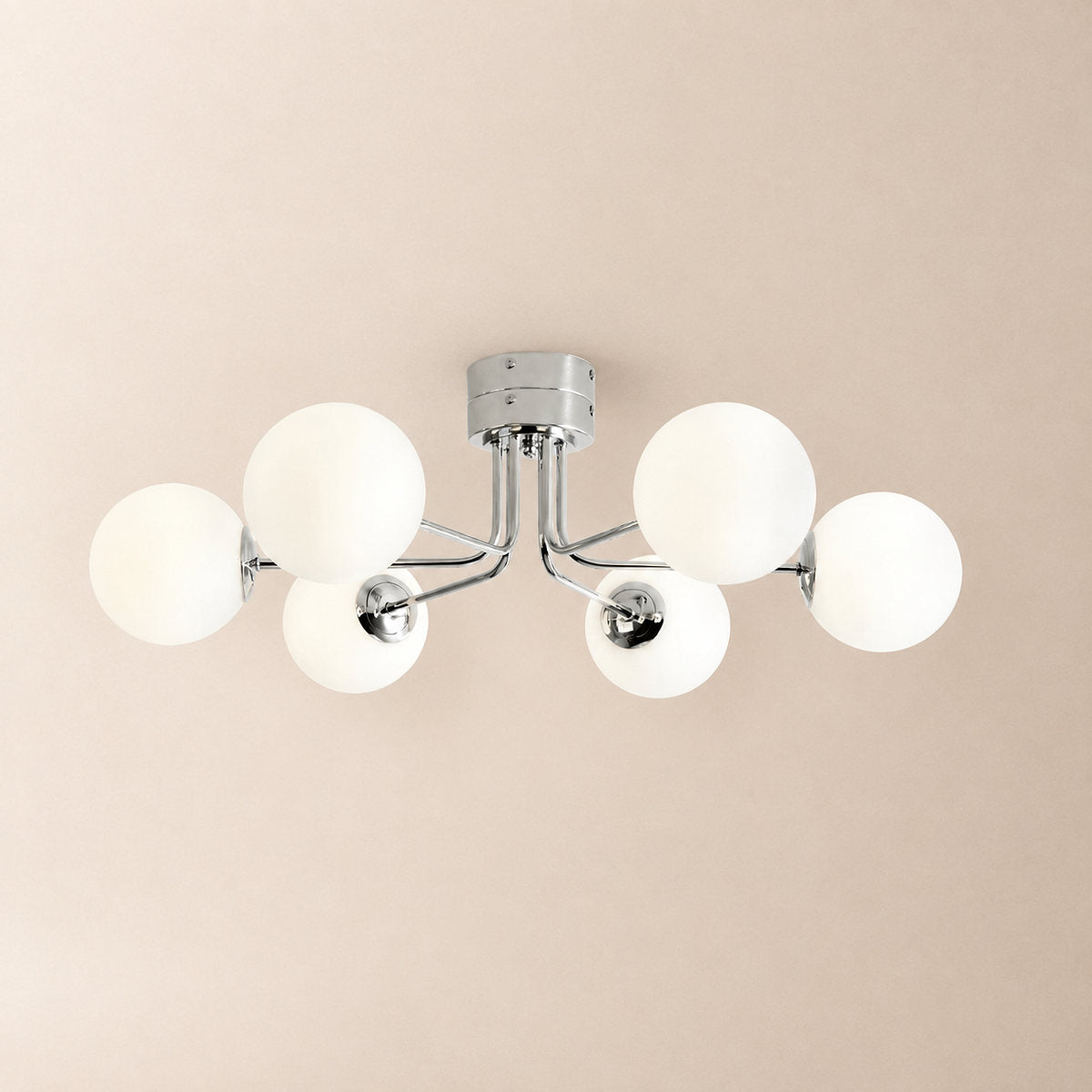 Tricolordeer Curved Multi-Light Ceiling Lamp