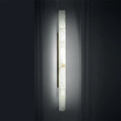 Tarron Modern Alabaster Linear Wall Sconce